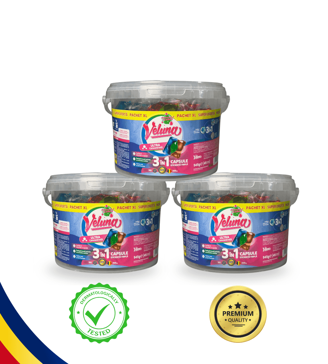 135 CAPSULE VELUNA 3 in 1 ULTRA CONCENTRAT