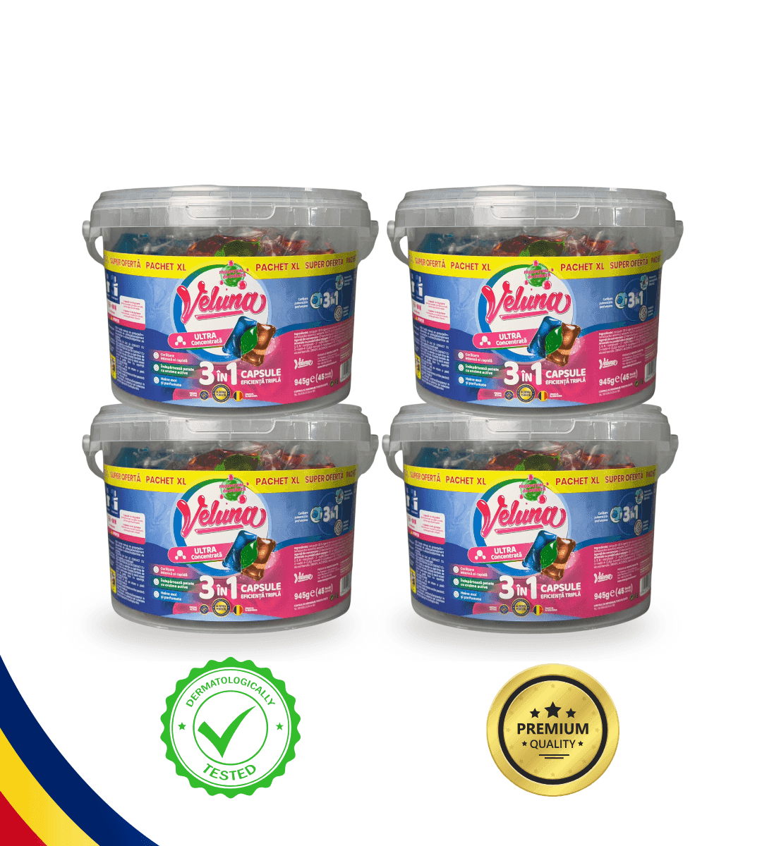 180 CAPSULE VELUNA 3 in 1 ULTRA CONCENTRAT